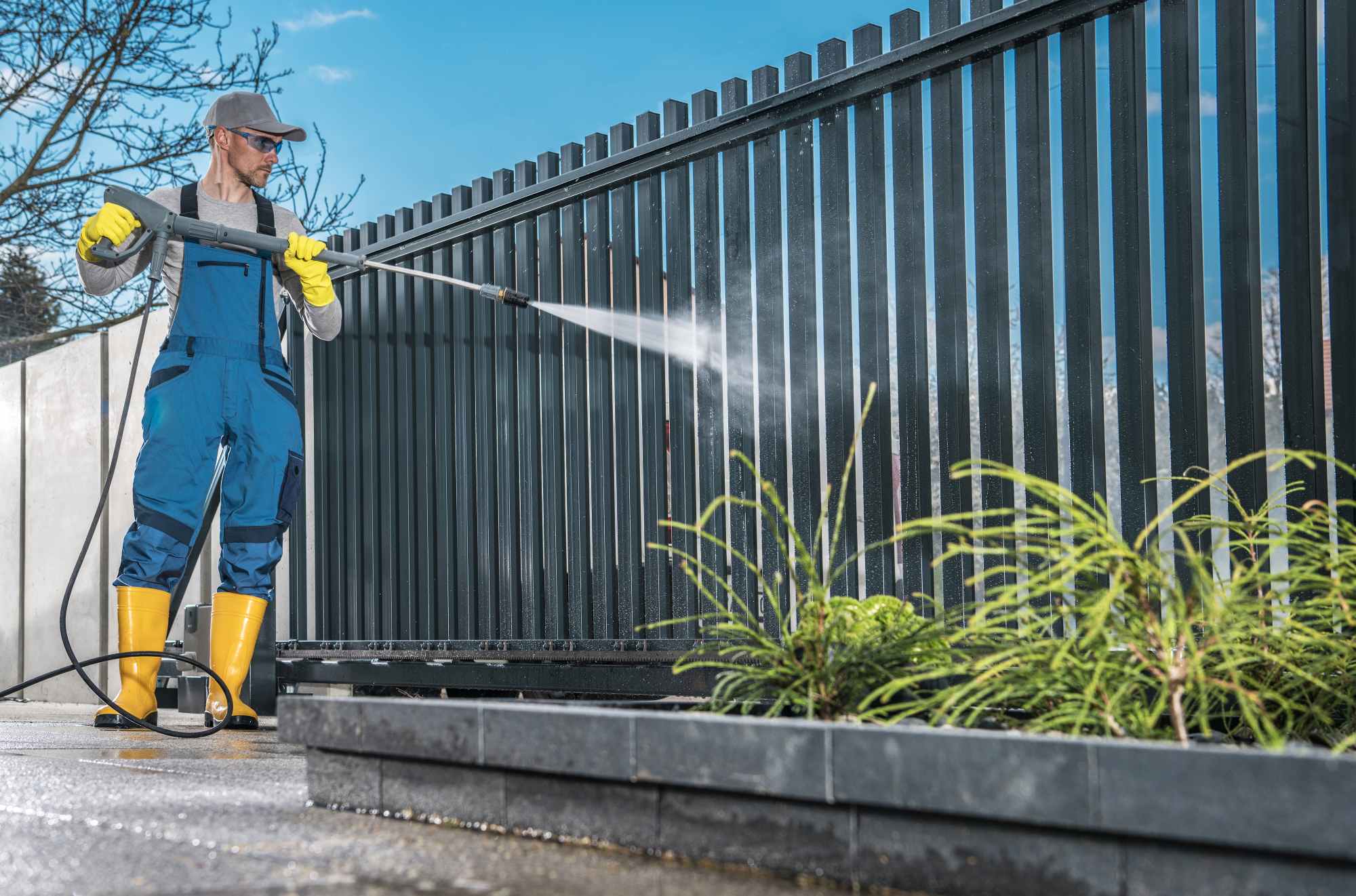 High-Pressure Cleaning